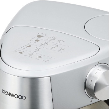 KENWOOD Stand Mixer Kitchen Machine PROSPERO+ 1000W with 4.3L Stainless Steel Bowl, K-Beater, Whisk, Dough Hook KHC29.A0SI Silver