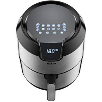 TEFAL Easy Fry Digital Interface 4.2 L Oil-less Fryer, Silver, Metal/Stainless Steel, EY401D27