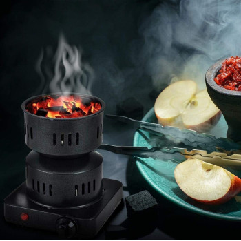 HookahMookah Boosey Electric Coal Charcoal Starter Burner Free Tongs - Hookah, Shisha, Nargila, Bbq, Fire Starter,