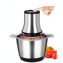 EDCV Meat Mincer 3l 800w Electric Meat Grinder Blender Mincer Mixer Stainless Steel Electric Chopper Automatic Food Processor Machine F09927