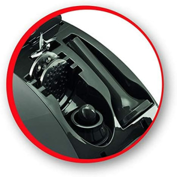 MOULINEX HV8 Plus 4IN1 Meat Mincer, 2000 Watts, Black, Plastic, Steel, ME682827, 1 year warranty