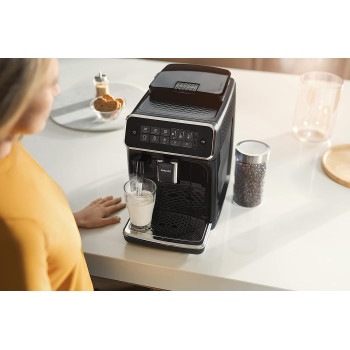 PHILIPS Series 2200 Fully Automatic Espresso Machines, Black - Ep2220/10, 2 Year Warranty, Uae Version