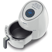 KENWOOD Digital Air Fryer XL 3.8L 1.7Kg 1500W With Rapid Hot Air Circulation For Frying, Grilling, Broiling, Roasting, Baking And Toasting Hfp30.000Wh, White