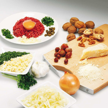 MOULINEX DPA144 1000w 4 in 1 La Moulinette Chopper, 500 ml Capacity Bowl, White, 1 year warranty