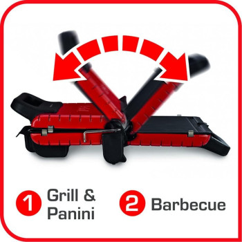 TEFAL ULTRA COMPACT GRILL, 1700W RED, GC302528, 1 year warranty