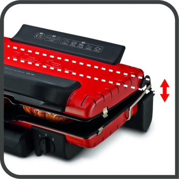 TEFAL ULTRA COMPACT GRILL, 1700W RED, GC302528, 1 year warranty