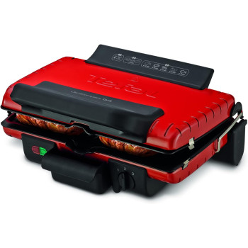 TEFAL ULTRA COMPACT GRILL, 1700W RED, GC302528, 1 year warranty