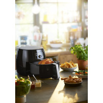 PHILIPS Avance Collection 2200W Air Fryer, with Fat Removal Technology for Healthy Cooking/Baking/Grilling, HD9650/91, Black., 1.4Kg XXL - 2 Years Warranty - UAE Version