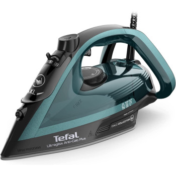 TEFAL Ultragliss Anti-Calc Plus FV6848 Steam Iron/Black & Turquoise