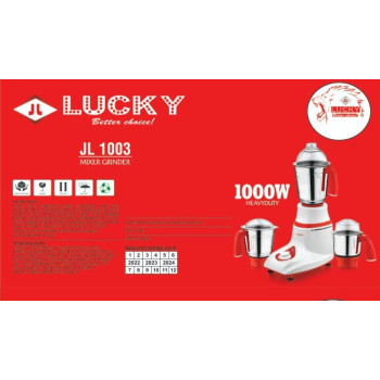 LUCKY BETTER CHOICE Mixer Grinder JL-1003