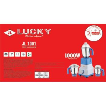 LUCKY BETTER CHOICE JL-1001 Mixer Grinder
