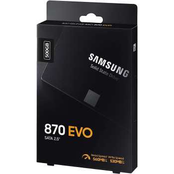 SAMSUNG MZ-77E500BW 870 Evo 560MB-530MB/s Sata 2.5 Inches SSD - 500GB