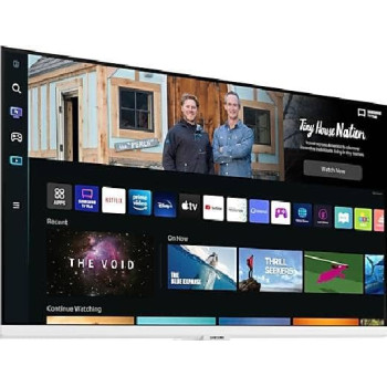 SAMSUNG LS27BM501EMXUE 27BM501 27-Inch Smart Monitor, White