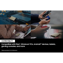 SAMSUNG T7 Shield 2TB, Portable SSD, up-to 1050MB/s, USB 3.2 Gen2, Rugged, IP65 Water & Dust Resistant, for Photographers, Content Creators and Gaming, Extenal Solid State Drive (MU-PE2T0R/WW), Blue