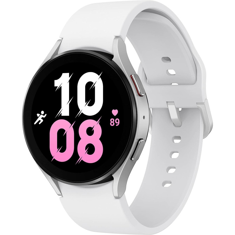 SAMSUNG Galaxy Watch5 Smart Watch, Health Monitoring, Fitness Tracker, Long Lasting Battery, Bluetooth, 44mm, Silver (UAE Version)