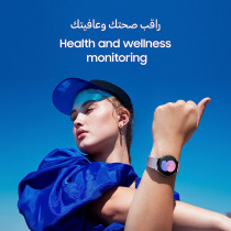 SAMSUNG Galaxy Watch5 Smart Watch, Health Monitoring, Fitness Tracker, Long Lasting Battery, Bluetooth, 44mm, Silver (UAE Version)