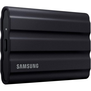SAMSUNG T7 Shield Portable Solid State Drive USB 3.2 2TB, IP65 Water Resistant, External SSD Compatible with PC/Mac/Android/Gaming Consoles, MUPE2T0S/AM, 2022, Black, MU-PE2T0S/AM, T7 Shield SSD
