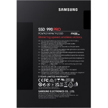 SAMSUNG 990 PRO 1TB PCIe 4.0 (up to 7450 MB/s) NVMe M.2 (2280) Internal Solid State Drive (SSD) (MZ-V9P1T0BW)