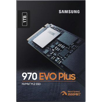 SAMSUNG MZ-V7S1T0BW 970 EVO Plus NVMe M.2 SSD, 1TB, Always Evolving SSD