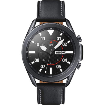 SAMSUNG Galaxy Watch 3 45mm Stainless Steel Black, Sm R840, Sm-R840Nzkamea