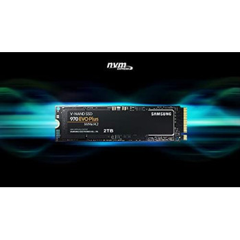SAMSUNG MZ V7S1T0B/AM 970 EVO Plus SSD 1TB M.2 NVMe Interface Internal Solid State Drive with V NAND Technology, Black