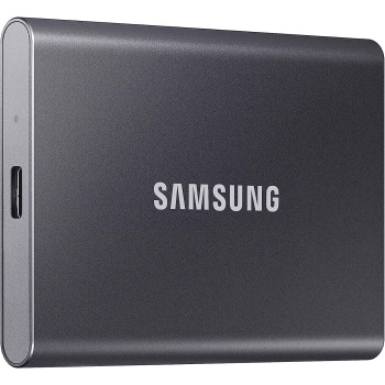 SAMSUNG T7 Portable SSD 2TB - Up to 1050MB/s - USB 3.2 External Solid State Drive, Grey (MU-PC2T0T/AM)