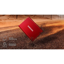 SAMSUNG T7 Portable SSD 2TB - Up to 1050MB/s - USB 3.2 External Solid State Drive, Grey (MU-PC2T0T/AM)