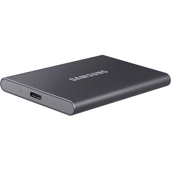 SAMSUNG T7 Portable SSD 2TB - Up to 1050MB/s - USB 3.2 External Solid State Drive, Grey (MU-PC2T0T/AM)