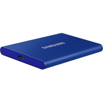 SAMSUNG T7 Portable SSD 1TB - Up to 1050MB/s - USB 3.2 External Solid State Drive, Blue (MU-PC1T0H/AM)