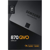 SAMSUNG 870 QVO 1TB SATA 2,5 Zoll Internes Solid State Drive (SSD) (MZ-77Q1T0BW)
