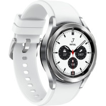 SAMSUNG Galaxy Watch4 Classic 42Mm Bluetooth Smartwatch, Silver, Sm-R880Nzsamea