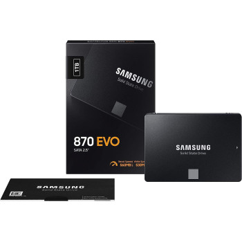 SAMSUNG 870 EVO 1TB 2.5 Internal SSD - MZ-77E1T0BW