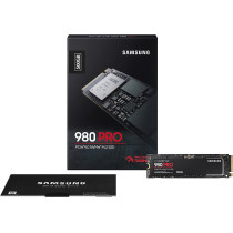 SAMSUNG 500 GB 980 PRO NVMe M.2 SSD PCIe Gen 4.0 x4, NVMe 1.3c MZ V8P500BW
