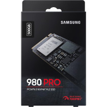 SAMSUNG 500 GB 980 PRO NVMe M.2 SSD PCIe Gen 4.0 x4, NVMe 1.3c MZ V8P500BW