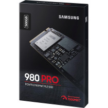 SAMSUNG 500 GB 980 PRO NVMe M.2 SSD PCIe Gen 4.0 x4, NVMe 1.3c MZ V8P500BW