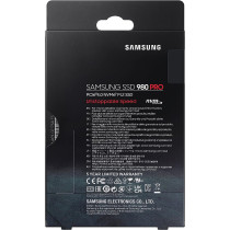 SAMSUNG 500 GB 980 PRO NVMe M.2 SSD PCIe Gen 4.0 x4, NVMe 1.3c MZ V8P500BW
