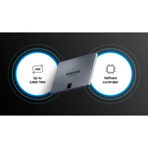 SAMSUNG 870 QVO Series 2.5 Inches 1TB SATA III - MZ-77Q1T0BW SSD