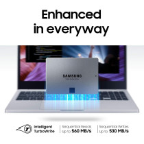 SAMSUNG 870 QVO Series 2.5 Inches 1TB SATA III - MZ-77Q1T0BW SSD