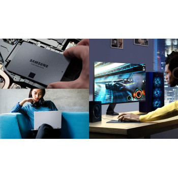 SAMSUNG 870 QVO Series 2.5 Inches 1TB SATA III - MZ-77Q1T0BW SSD