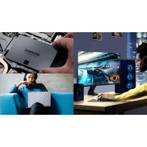SAMSUNG 870 QVO Series 2.5 Inches 1TB SATA III - MZ-77Q1T0BW SSD
