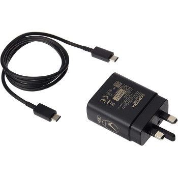 SAMSUNG Travel Adapter (25W) USB Type C-Cable,Black - EP-TA800XBEGAE