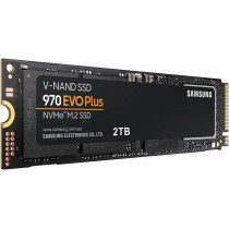 SAMSUNG 970 EVO Plus SSD 2TB M.2 NVMe Interface Internal Solid State Drive with V NAND Technology MZ V7S2T0B/AM, Black