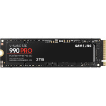 SAMSUNG 990 PRO Series - 2TB PCIe Gen4. X4 NVMe 2.0c - M.2 Internal SSD (MZ-V9P2T0B/AM)