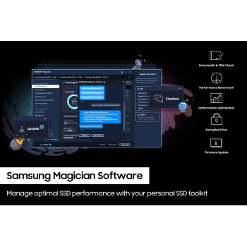 SAMSUNG 990 PRO Series - 2TB PCIe Gen4. X4 NVMe 2.0c - M.2 Internal SSD (MZ-V9P2T0B/AM)