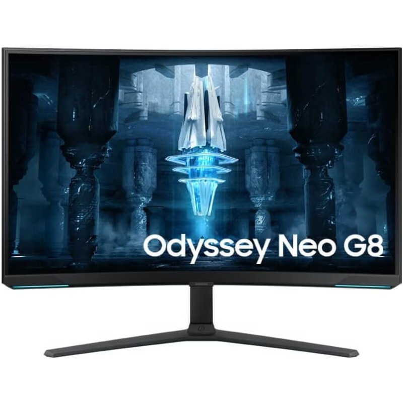 Samsung 32 Inches Odyssey Neo G8 BG850, 4K Curved Gaming Monitor With 240Hz Refresh Rate &1ms Response Time AMD FreeSync Premium Pro Quantum HDR 2000 LS32BG850NMXUE