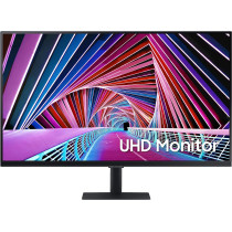 SAMSUNG LS32A700NWMXUE 32-Inch UHD Monitor with Intelligent Eye Care, Black