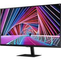 SAMSUNG LS32A700NWMXUE 32-Inch UHD Monitor with Intelligent Eye Care, Black