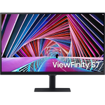 SAMSUNG 32 Inch 4K UHD Monitor, Computer Monitor, Wide Monitor, HDMI Monitor HDR 10 (1 Billion Colors), 3 Sided Borderless Design, TUV-Certified Intelligent Eye Care, S70A (LS32A700NWNXZA)