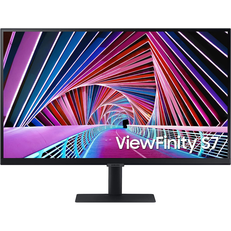 SAMSUNG 32 Inch 4K UHD Monitor, Computer Monitor, Wide Monitor, HDMI Monitor HDR 10 (1 Billion Colors), 3 Sided Borderless Design, TUV-Certified Intelligent Eye Care, S70A (LS32A700NWNXZA)