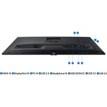 SAMSUNG 32 Inch 4K UHD Monitor, Computer Monitor, Wide Monitor, HDMI Monitor HDR 10 (1 Billion Colors), 3 Sided Borderless Design, TUV-Certified Intelligent Eye Care, S70A (LS32A700NWNXZA)